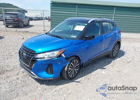 2023 Nissan Kicks Sv Xtronic Cvt z USA, uszkodzony, nr VIN 3N1CP5CV6PL530955